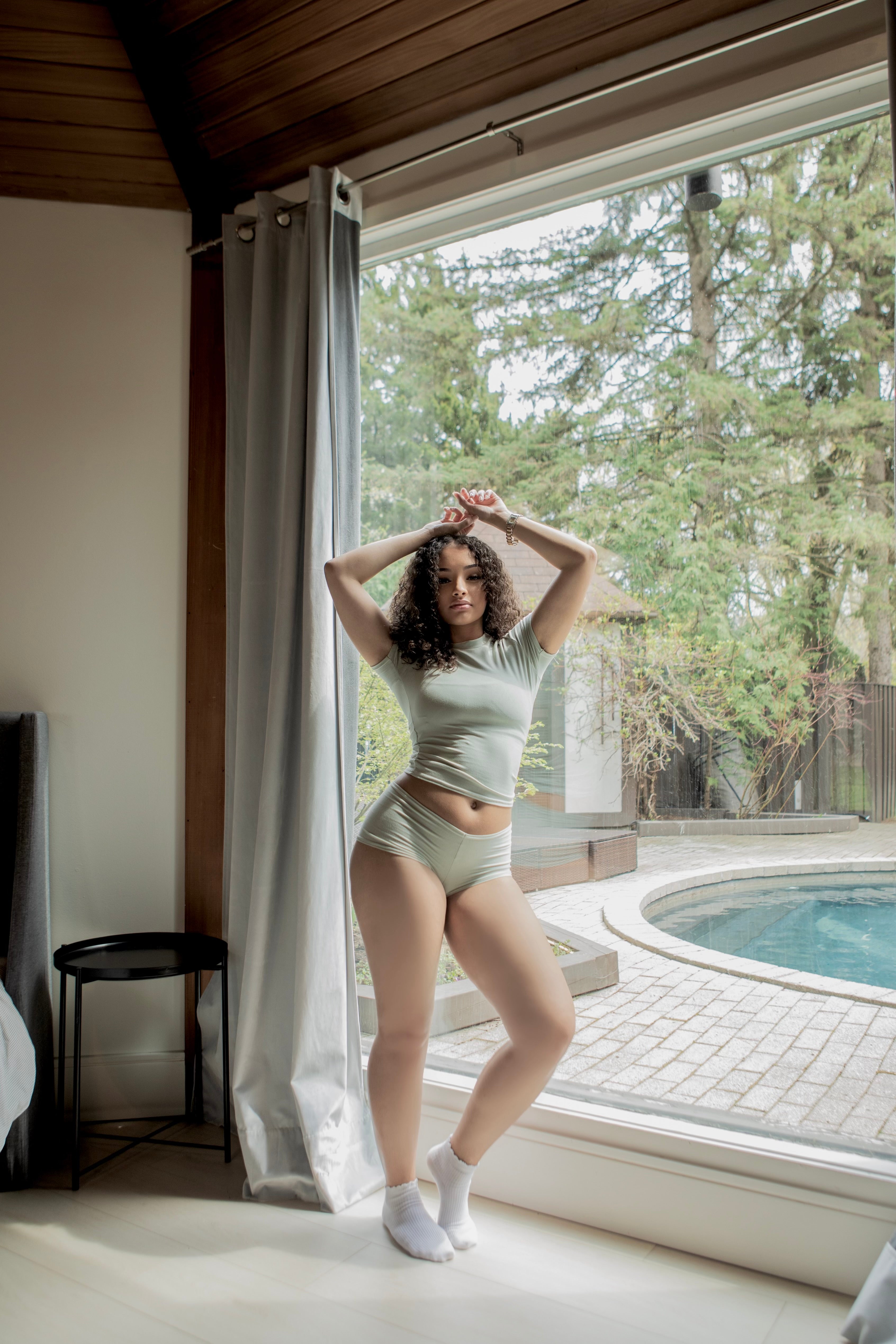 Brazilian shorts set trio